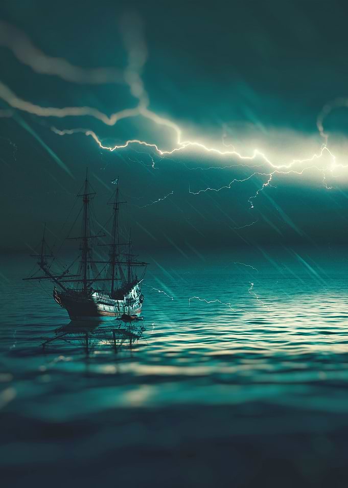sailing in the storm