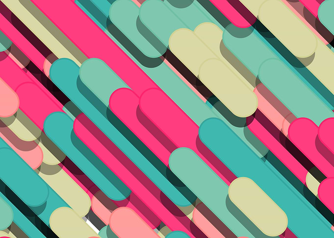 Color Lines Rain