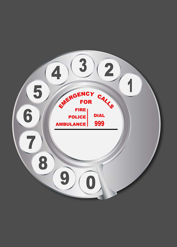 Old Style Telephone Dial
