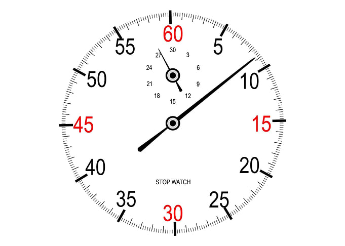 Stop Watch Face