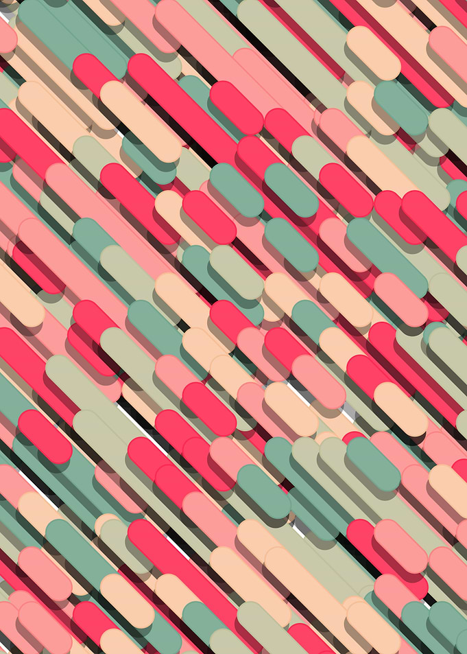 Color Lines Rain