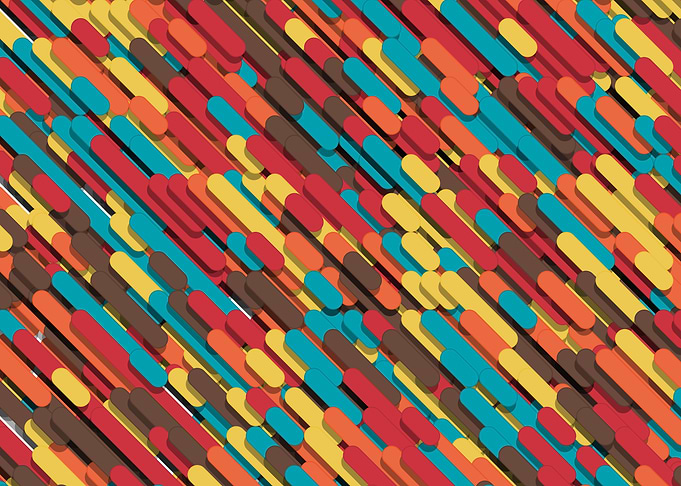 Color Lines Rain