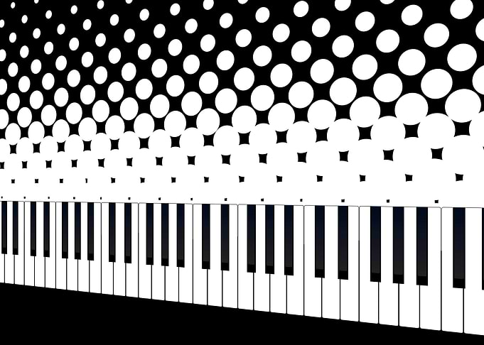 Keyboard Halftone