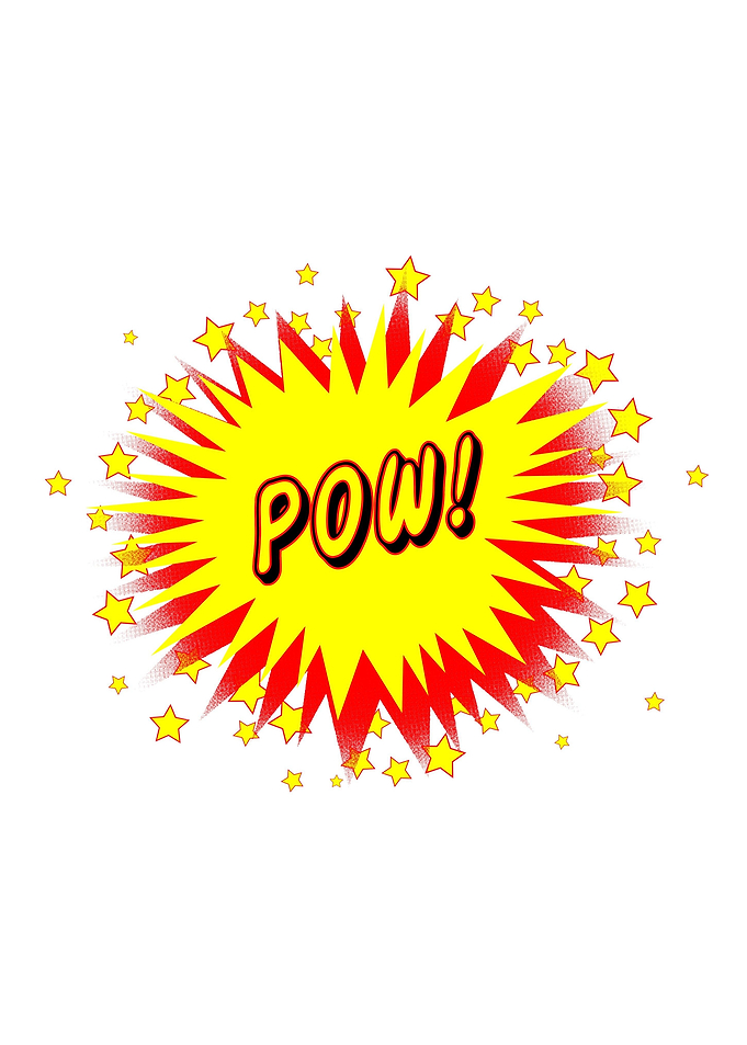 Cartoon Pow