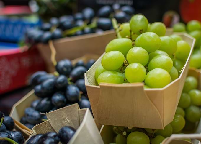 Grapes Close Up