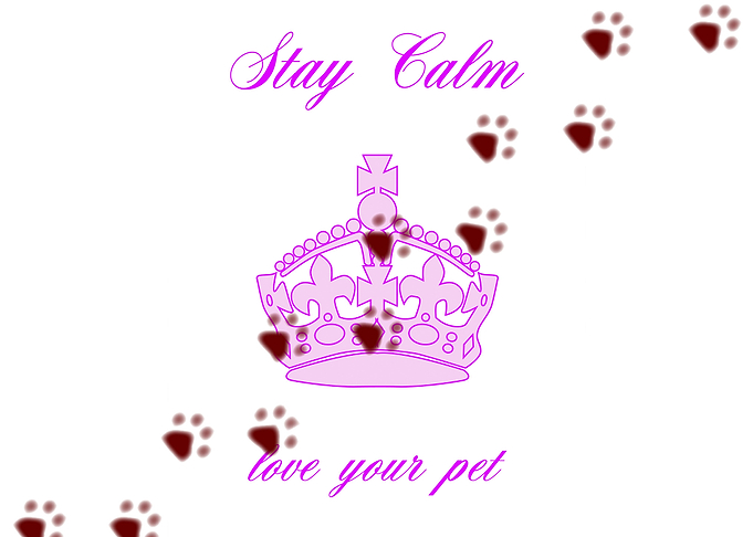 Stay Calm And Love Pets