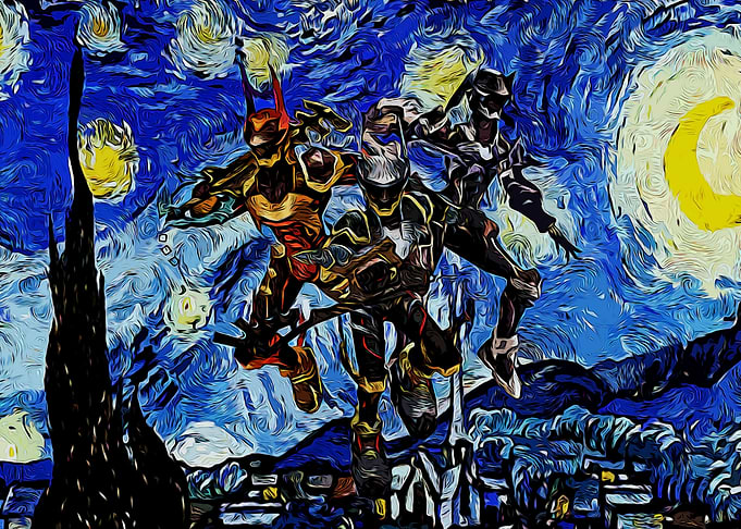 Van armored warriors