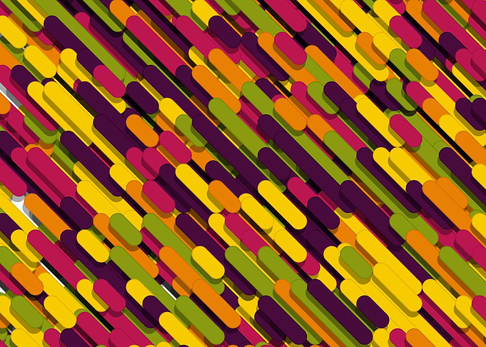 Color Lines Rain