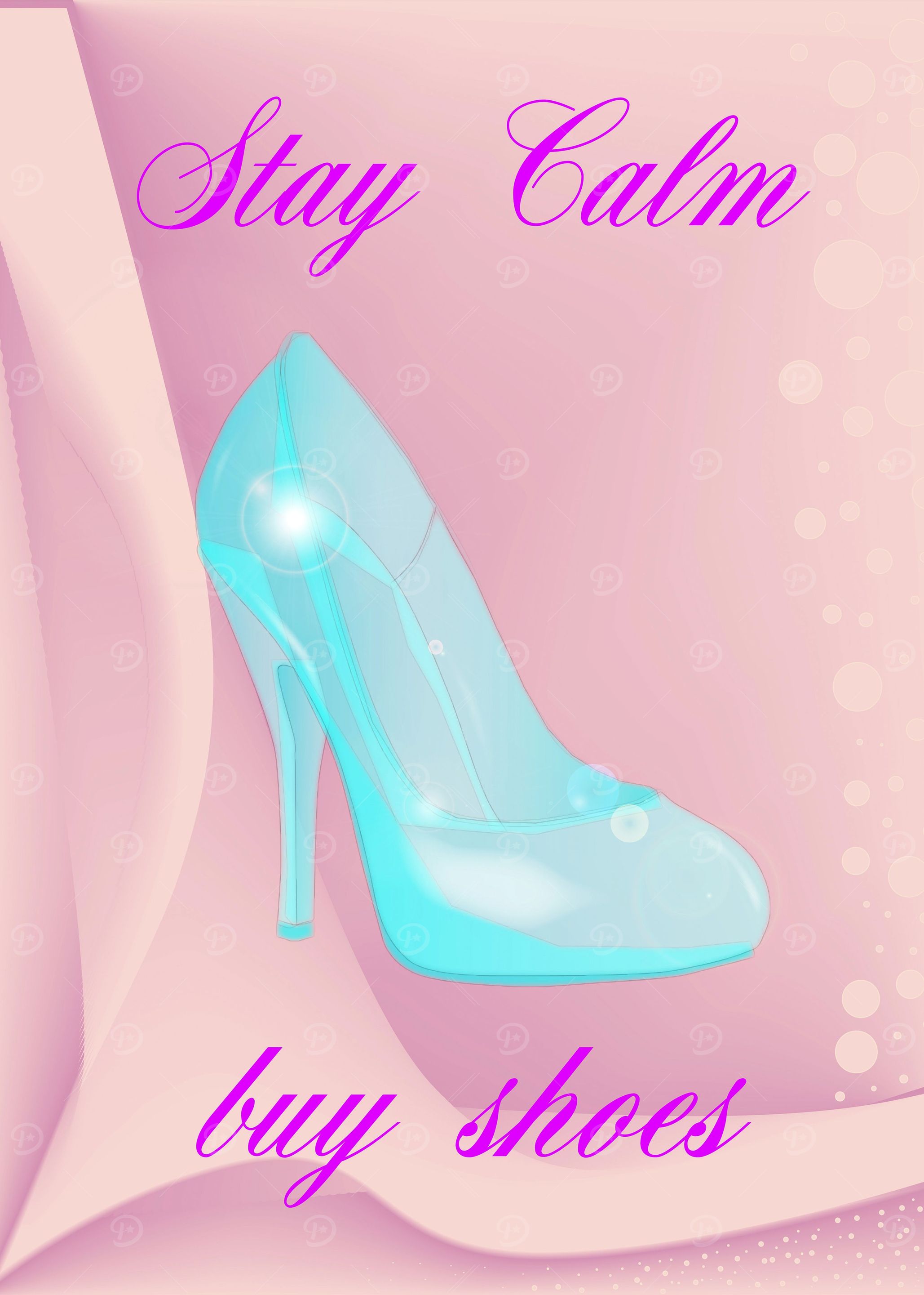 Stay Calm Buy Shoes