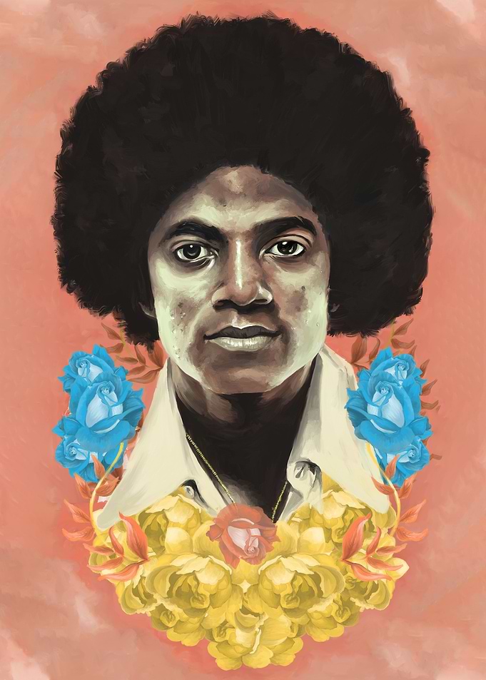 Michael Jackson Painting