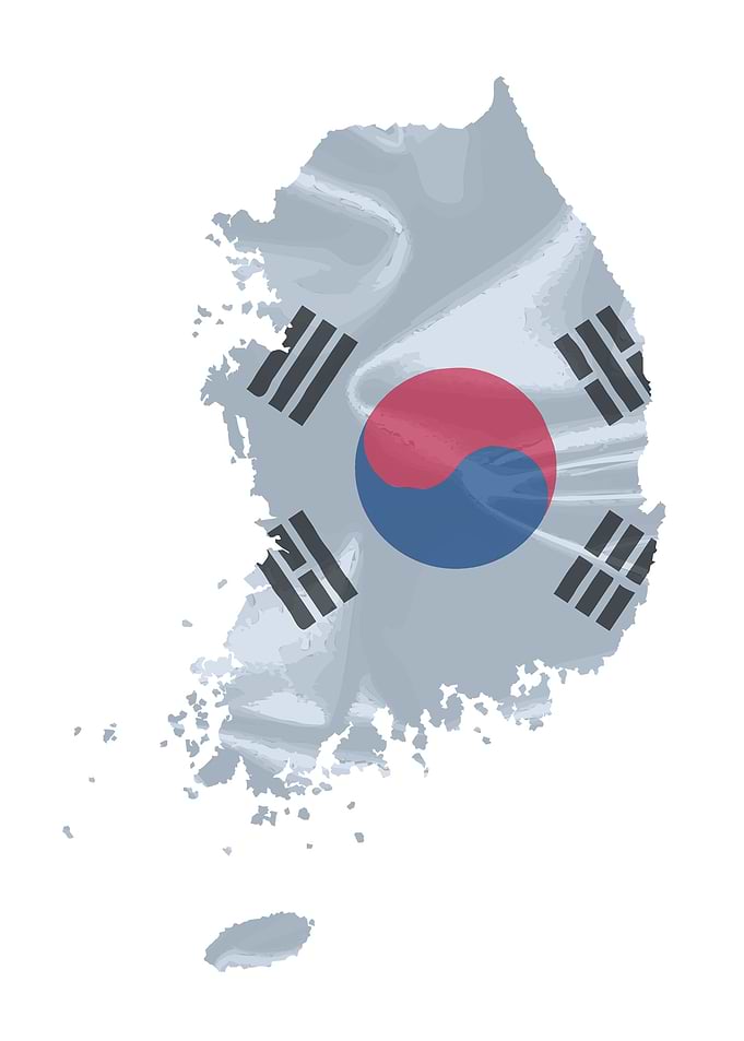 North Korea Korean flag
