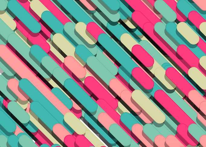 Color Lines Rain