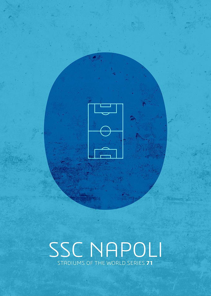 SSC Napoli Stadium Art