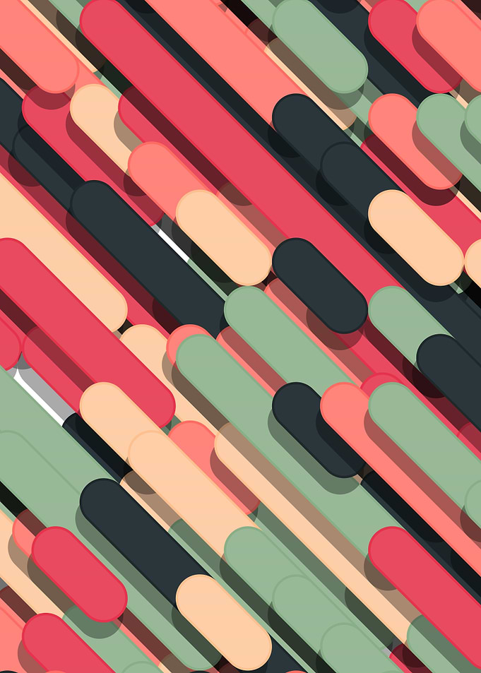 Color Lines Rain