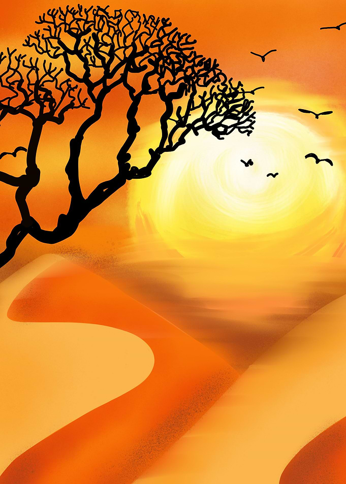 African sun