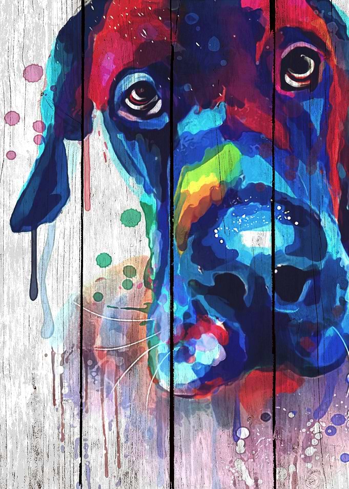 Dog Great Dane Art