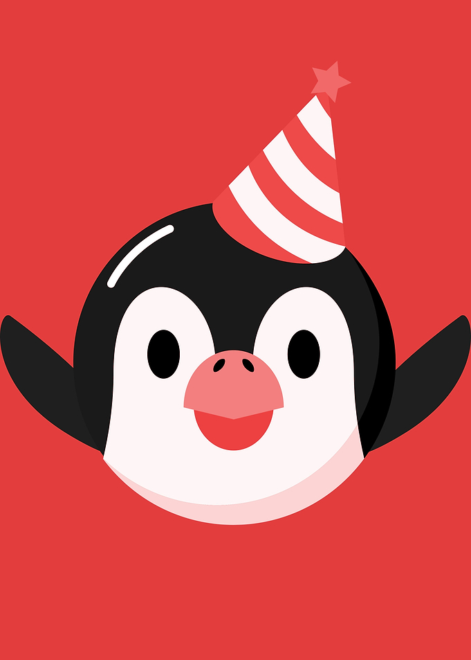 Christmas Penguin Emoji