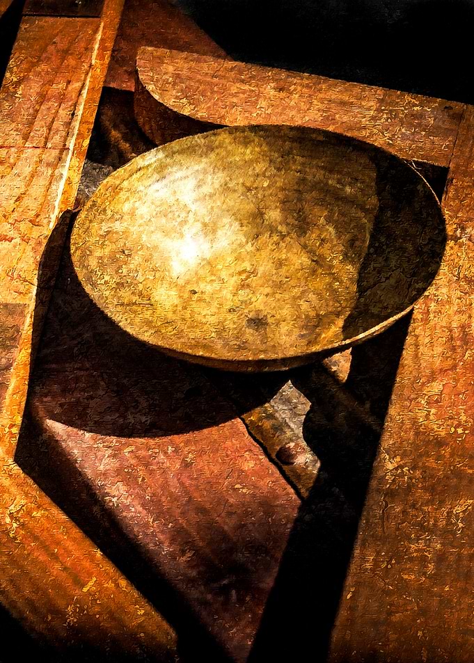 Ancient Tools And Plate