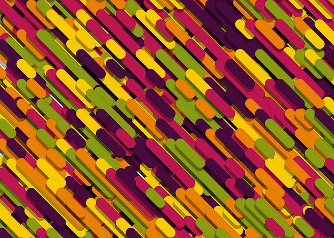 Color Lines Rain