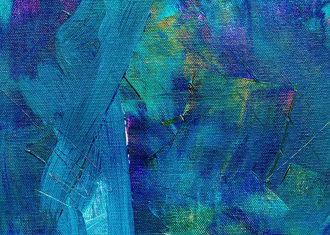 Multicolor abstract paint