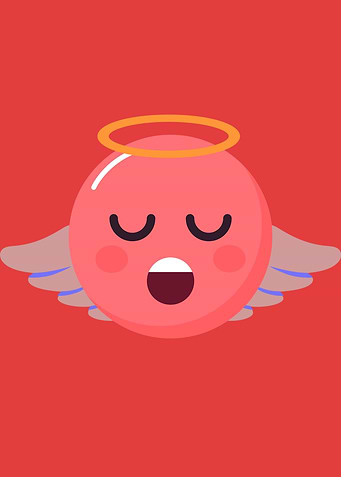 Angel Christmas Emoji