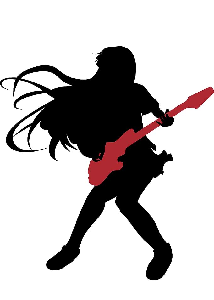 Girl Playing Guitar