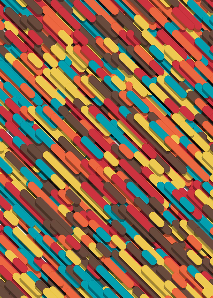 Color Lines Rain