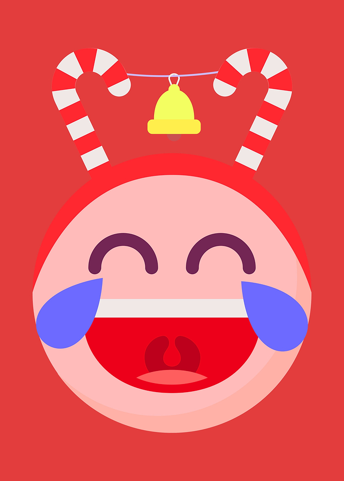 Christmas Cane Candy Emoji