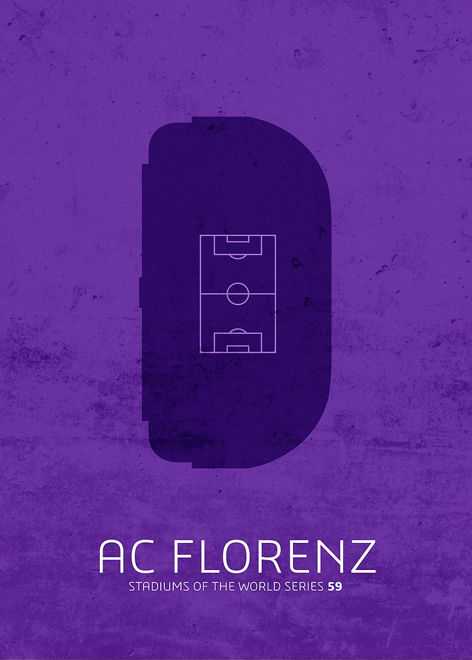 AC Florenz Stadium Art