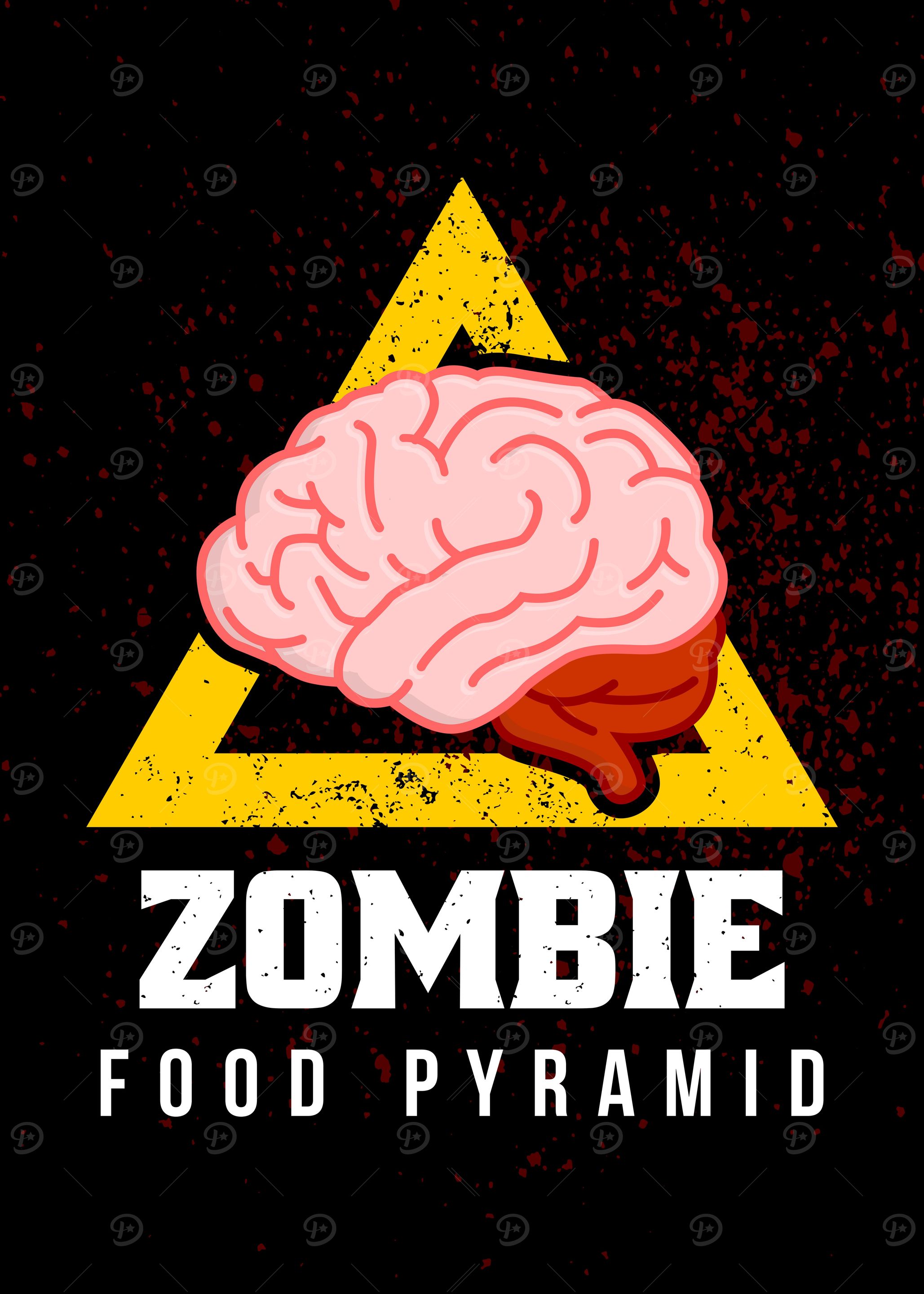 Zombie Food Pyramid