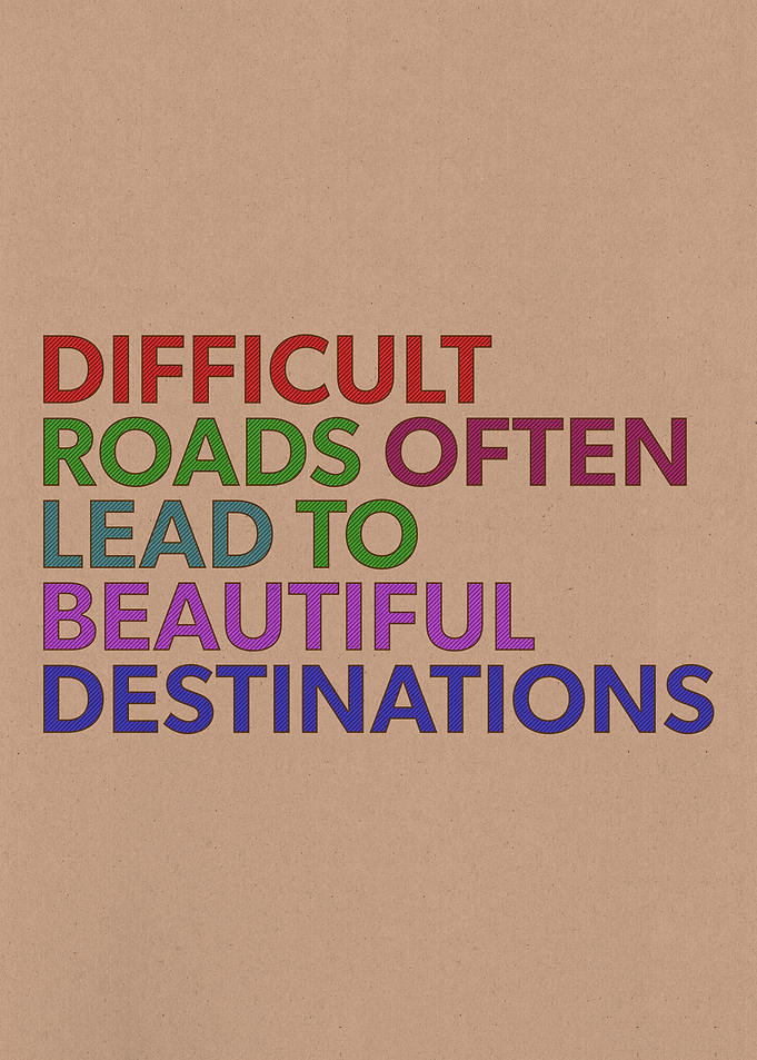 Difficult roads