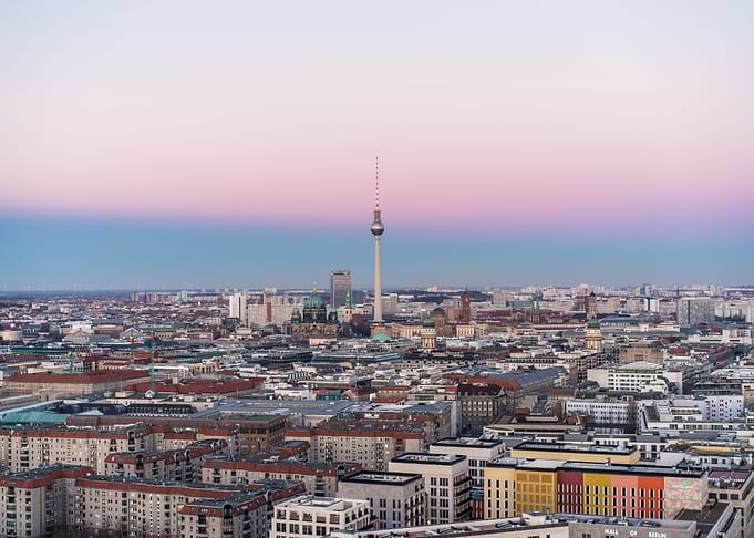 Berlin TV tower Germany
