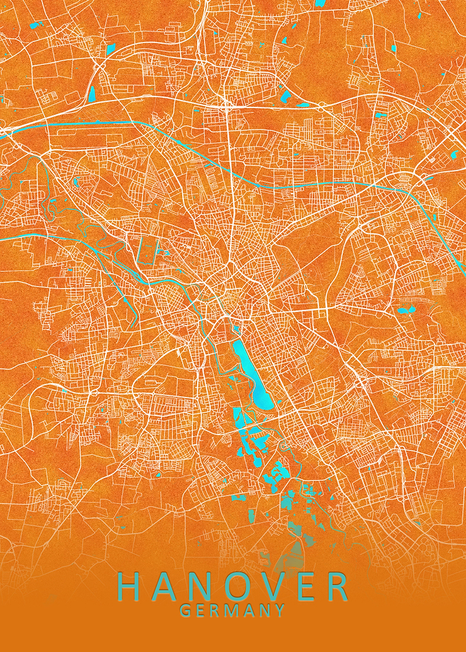 Hanover Germany City Map