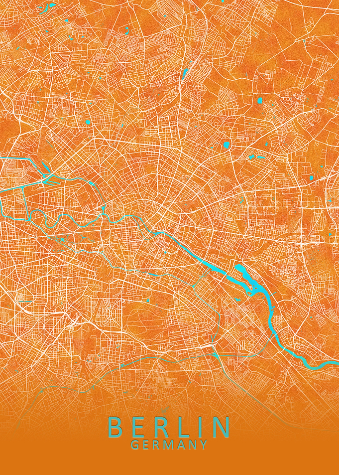 Berlin Germany City Map