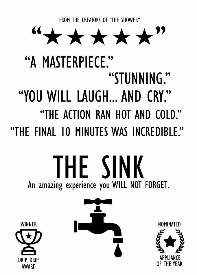 MASTERPIECE SINK Funny