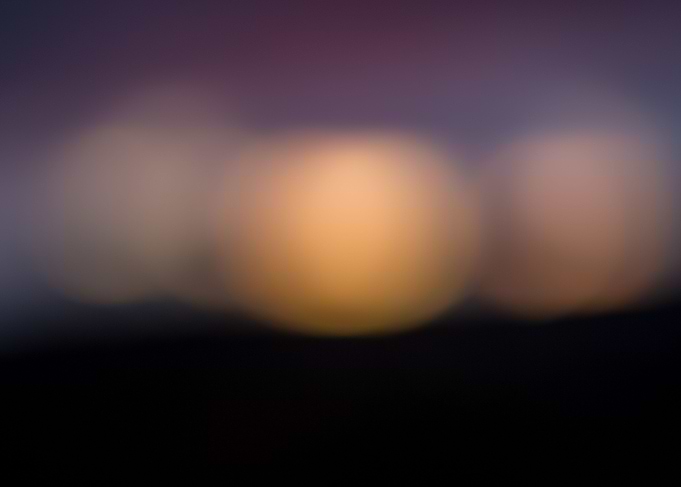 blurred suns