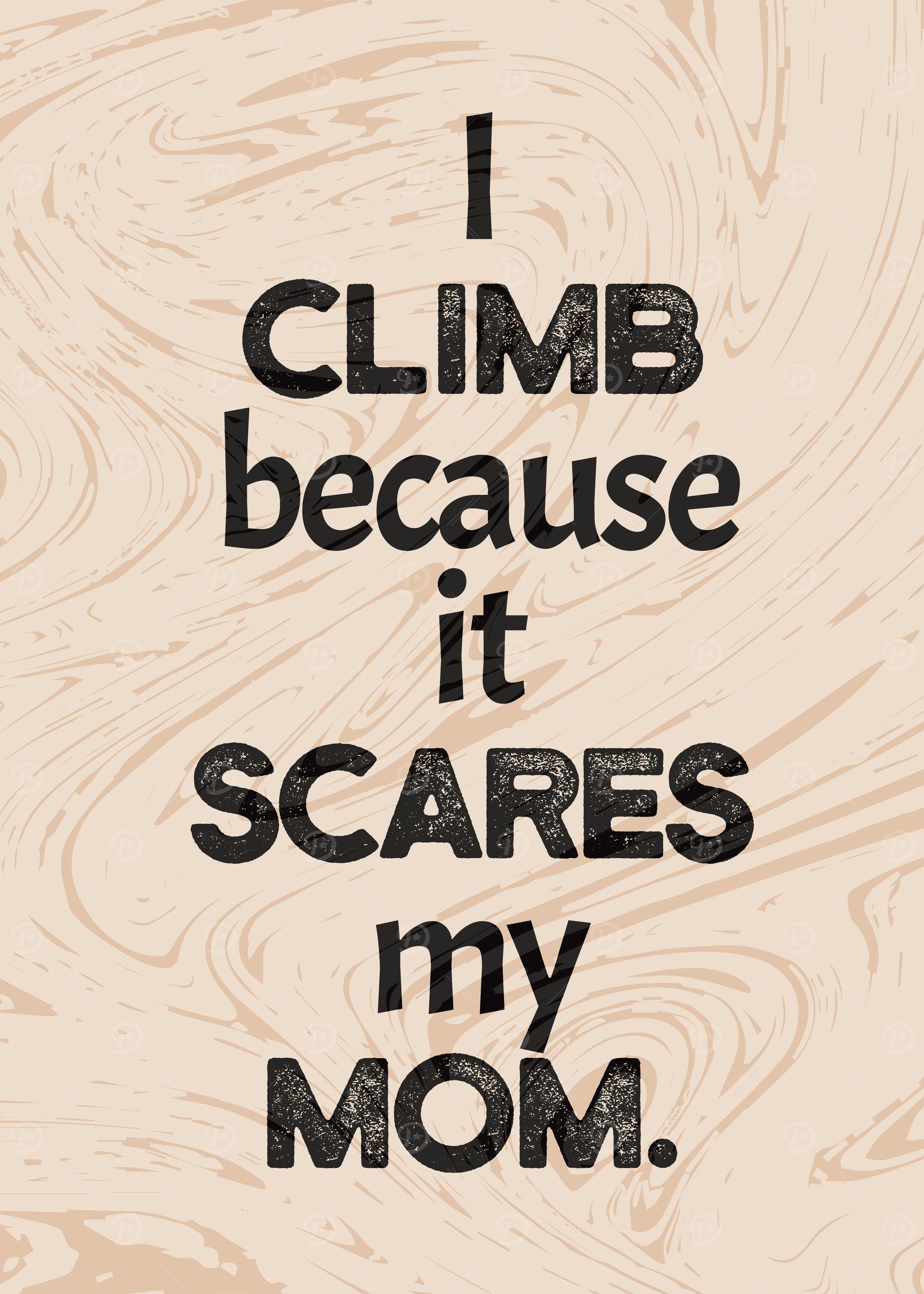 CLIMBING FUNNY GIFT