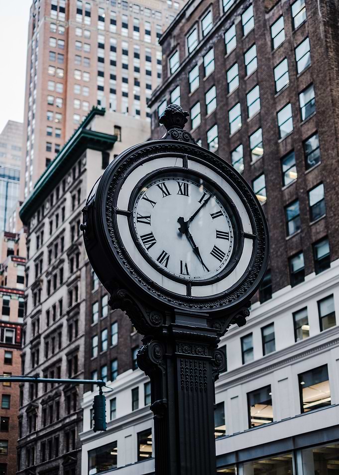 Street Clock in Manhattan
