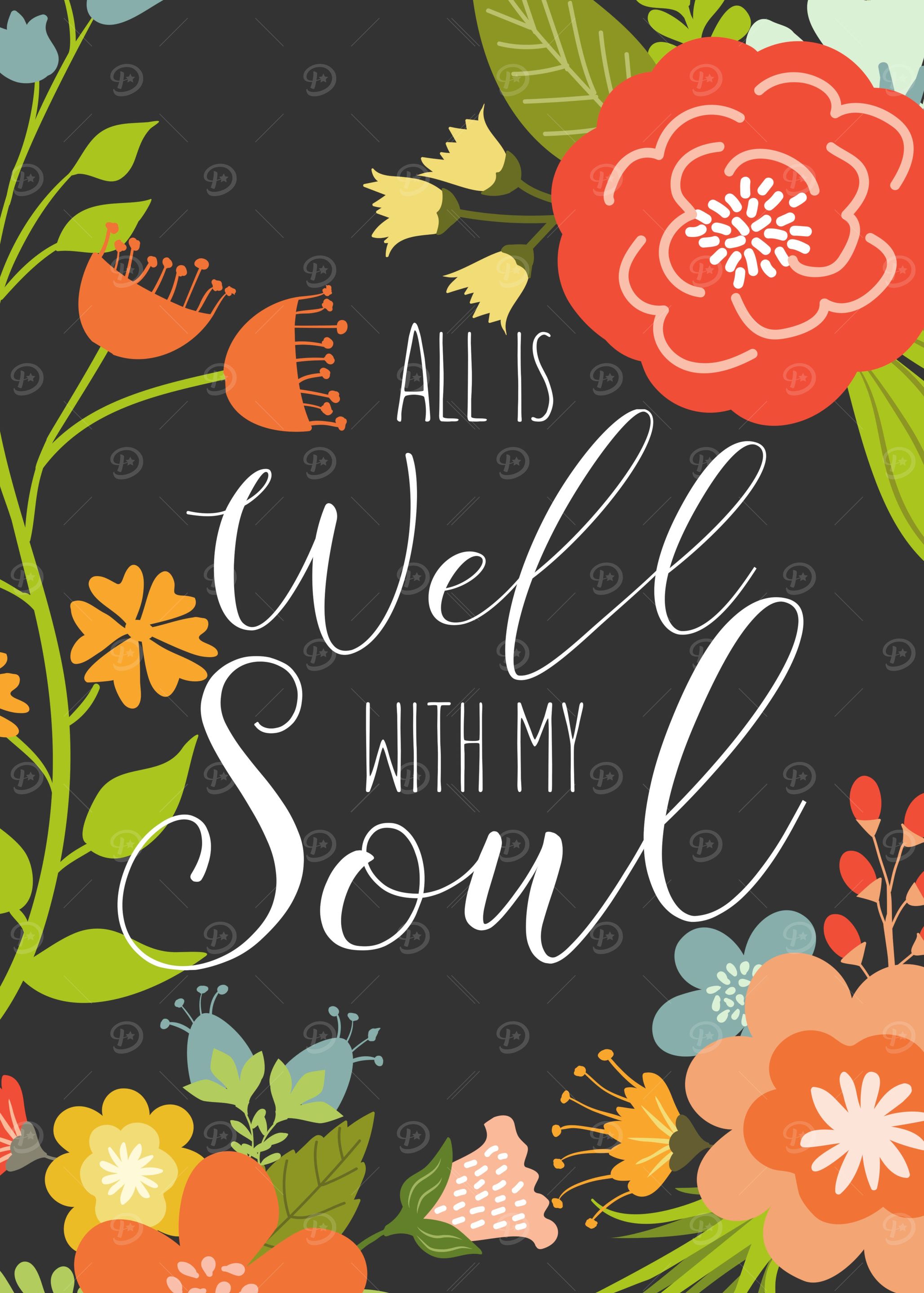 All is well with my soul