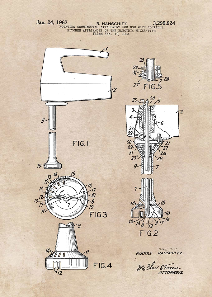 patent Hanschitz Electric