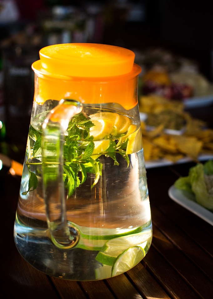 Water With Oranges