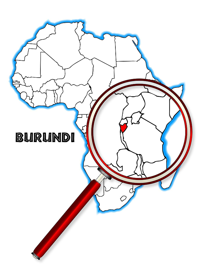 Burundi Map