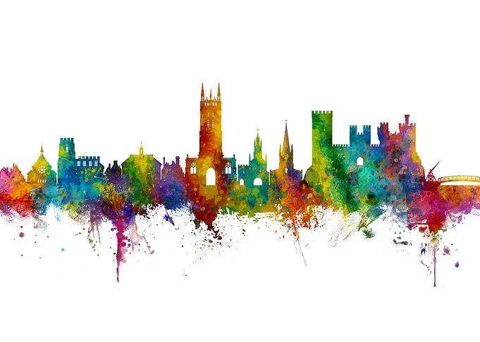 Warwick Skyline England