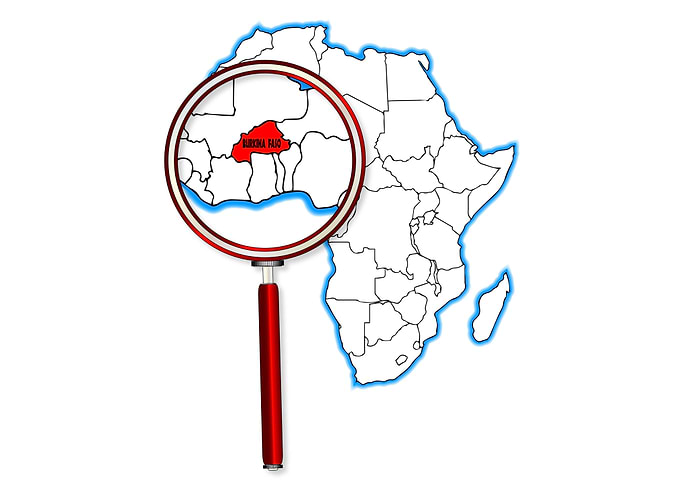 Burkina Faso Map