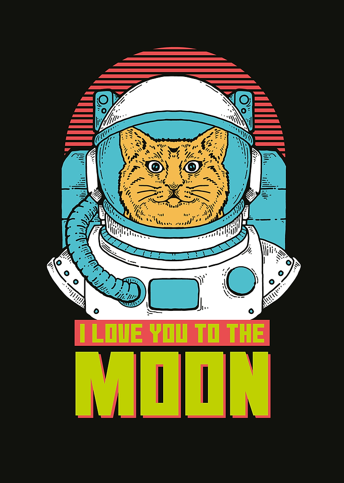 I love you to the Moon