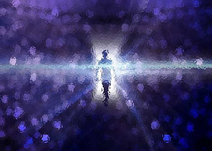 Human Figure Emerges from