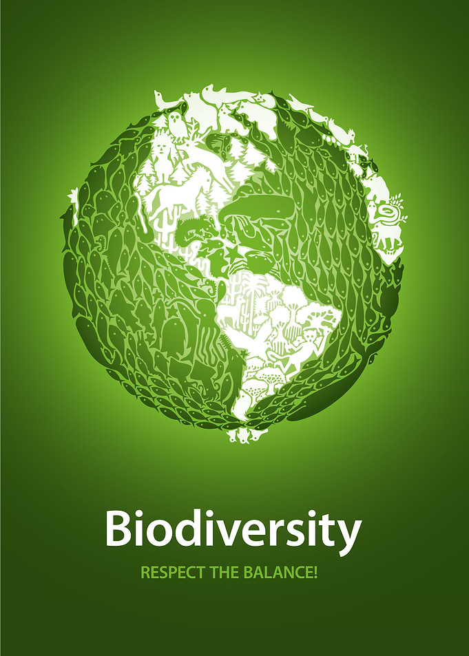 Biodiversity globe message