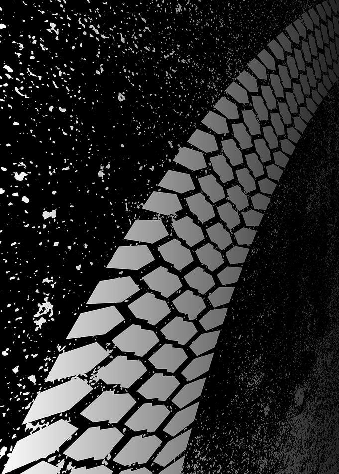 Grunge Skid Mark