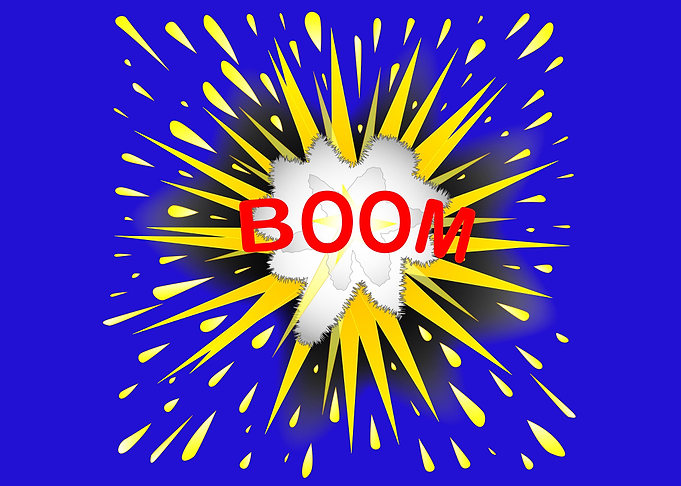 Boom Cartoon Bubble