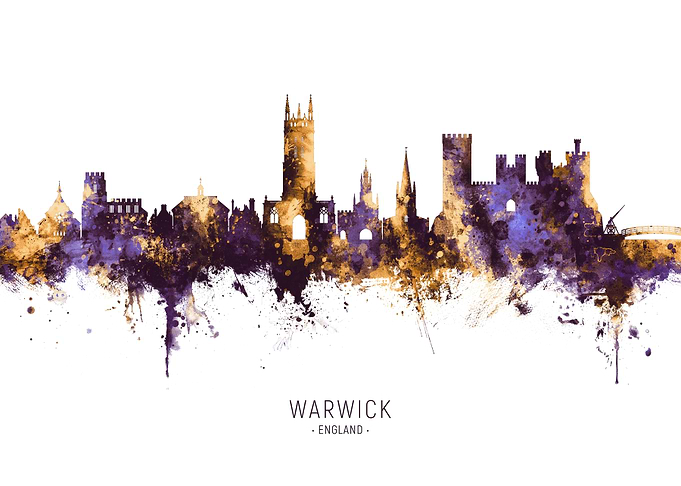 Warwick Skyline England